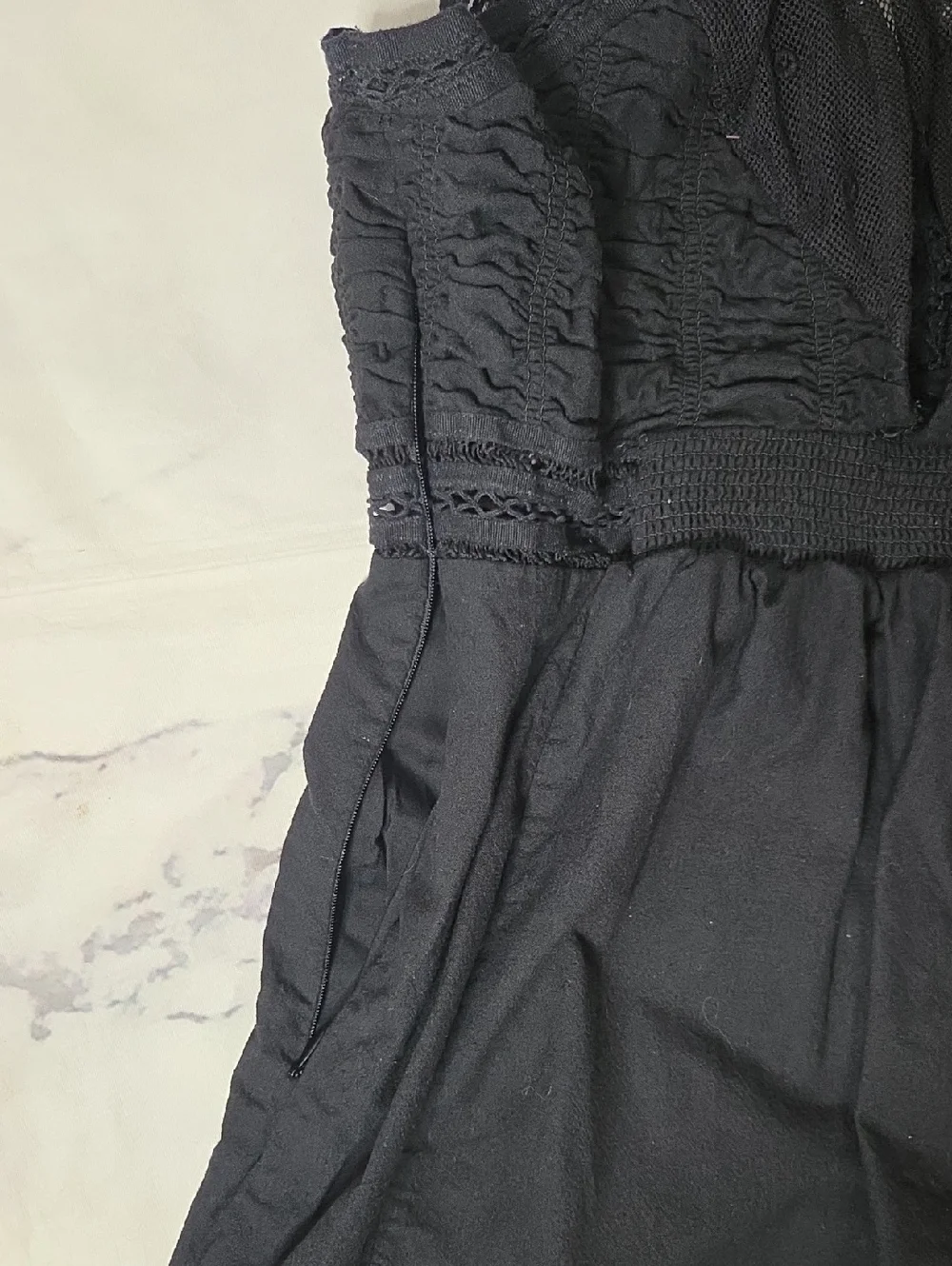 Free People Valencia Mini Dress In Black